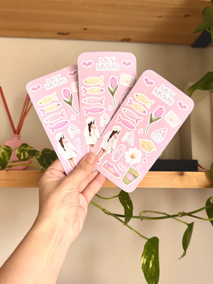 Colección de pegatinas exclusivas para decoración de sobres y snail mail en Muy Musas