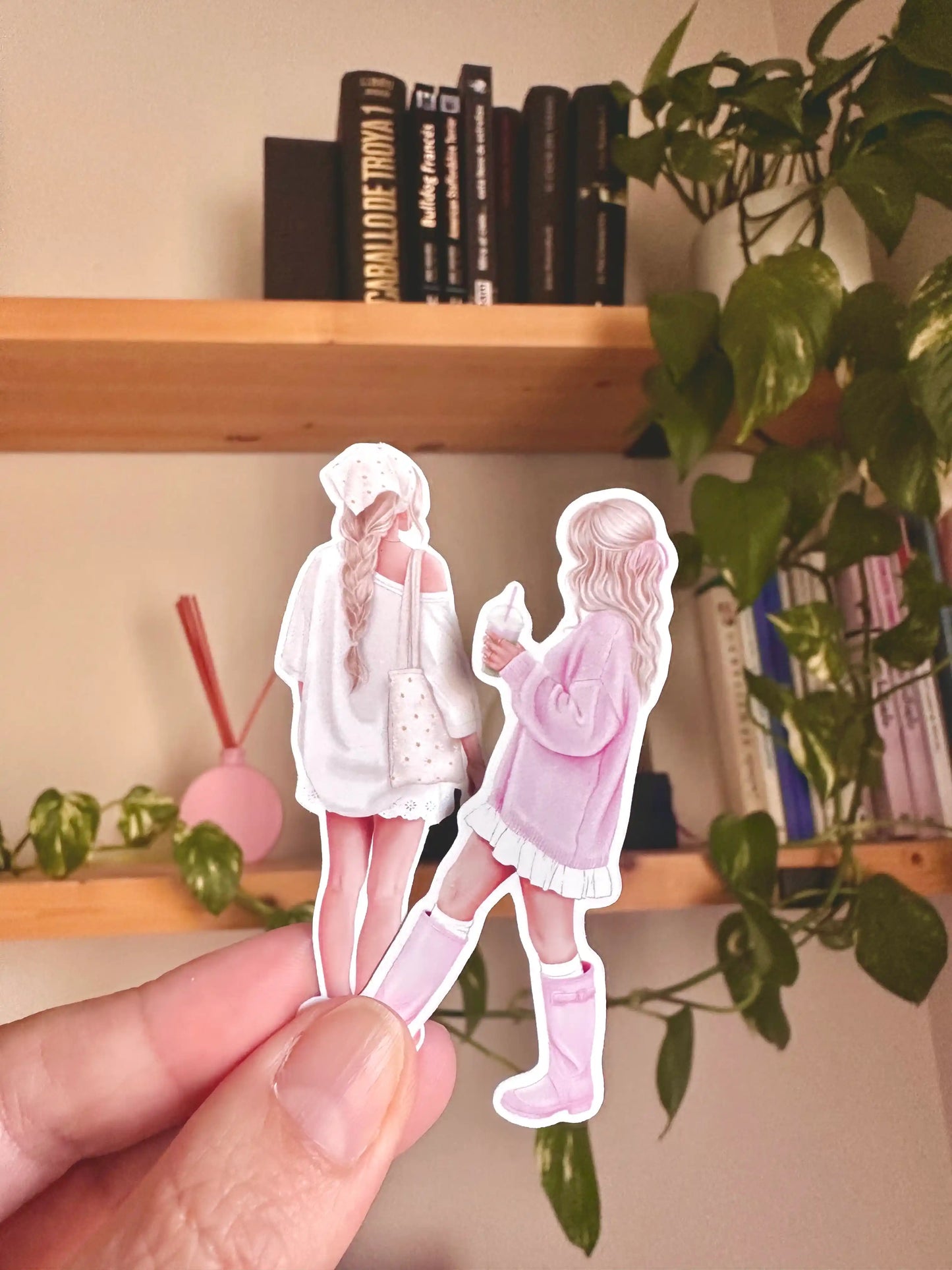 Stickers de scrapbooking y journaling creativo artesanal para suscriptoras de Muy Musas.